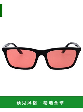 1h可退 香港直邮Emporio Armani 安普里奥·阿玛尼 女士 黑色醋纤