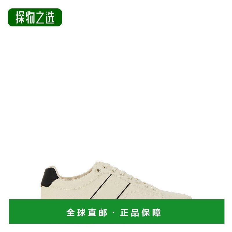 1h可退 欧洲直邮hugo boss 男士 时尚休闲鞋牛皮男鞋板鞋