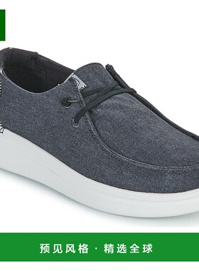 欧洲直邮HEYDUDE  Wendy Rise 女士鞋子一脚蹬板鞋 40074-001女鞋