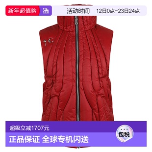 1h可退 香港直邮THUG CLUB 男士 CAVE 鹅绒背心 TC23PA0202RED