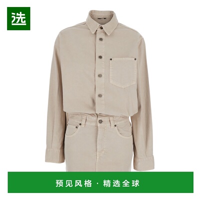 1h可退 香港直邮Haikure 女士 'Tamu' on Back 浅褐色垂坠肩部徽