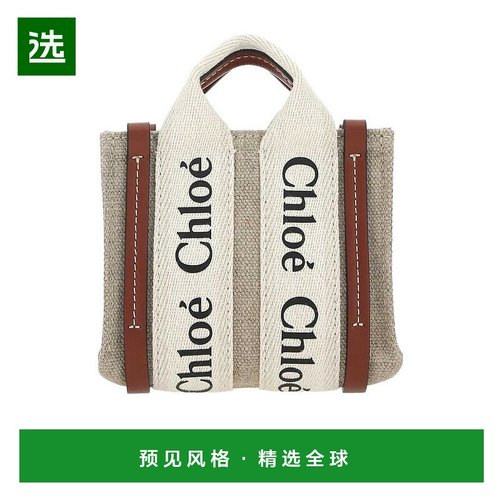 1h可退 香港直邮Chloe woody 纳米托特包 C22AP235I26斜挎包