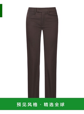香港直邮DONDUP 女士正装裤 DP807OS0120D002O789 AW2025 深棕色