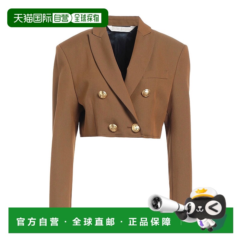 1h可退 香港直邮Palm Angels 棕榈天使 女士 西装外套 green绿色