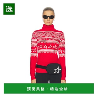 1h可退 香港直邮PERFECT MOMENT 女士 Holiday 高翻领毛衣 W30013