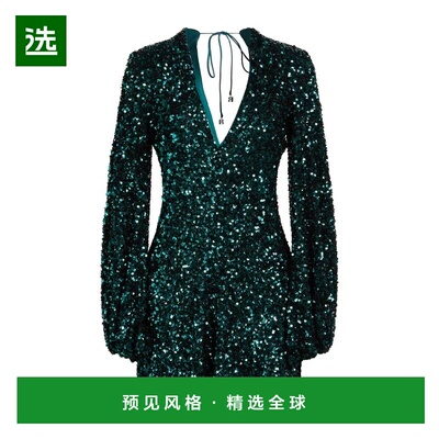 1h可退 香港直邮ROTATE BIRGER CHRISTENSEN 女士 珠片连衣裙