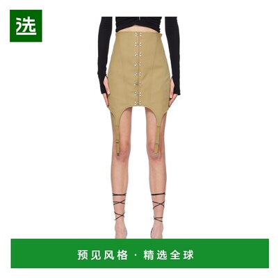 香港直邮Dion Lee 女士半身裙 A1411R23KHAKI SS2023 花色 Corset