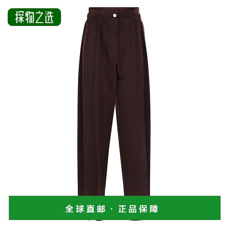 香港直邮Sportmax 斯宝麦斯 女士 Quito 高腰褲 2522136022600