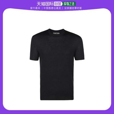 香港直邮Tom Ford 圆领短袖T恤 BWT92TFKC10