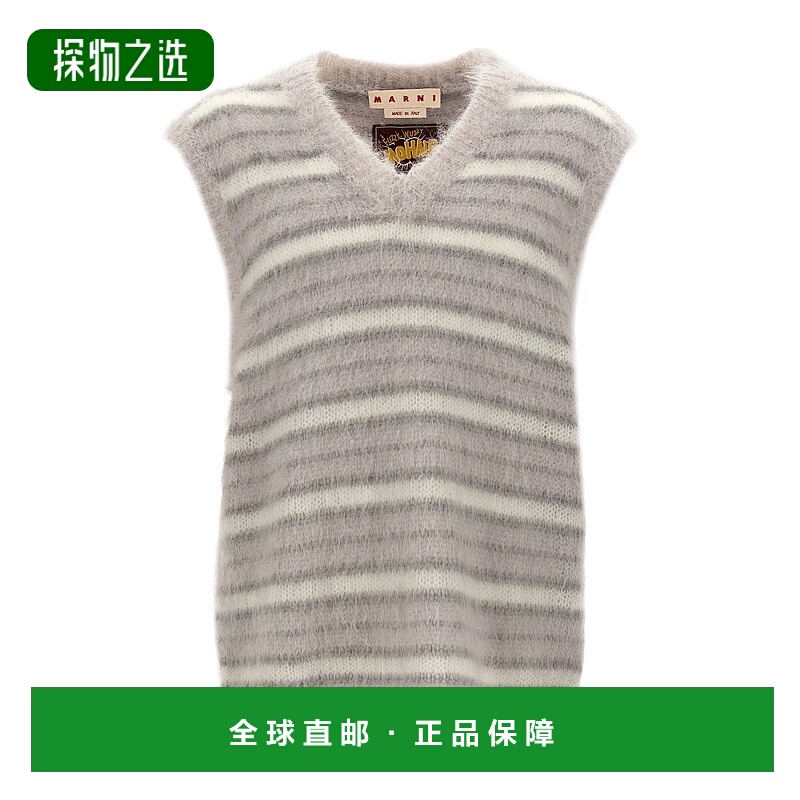 香港直邮Marni V 领针织背心 CVMG0076Q0UFU174