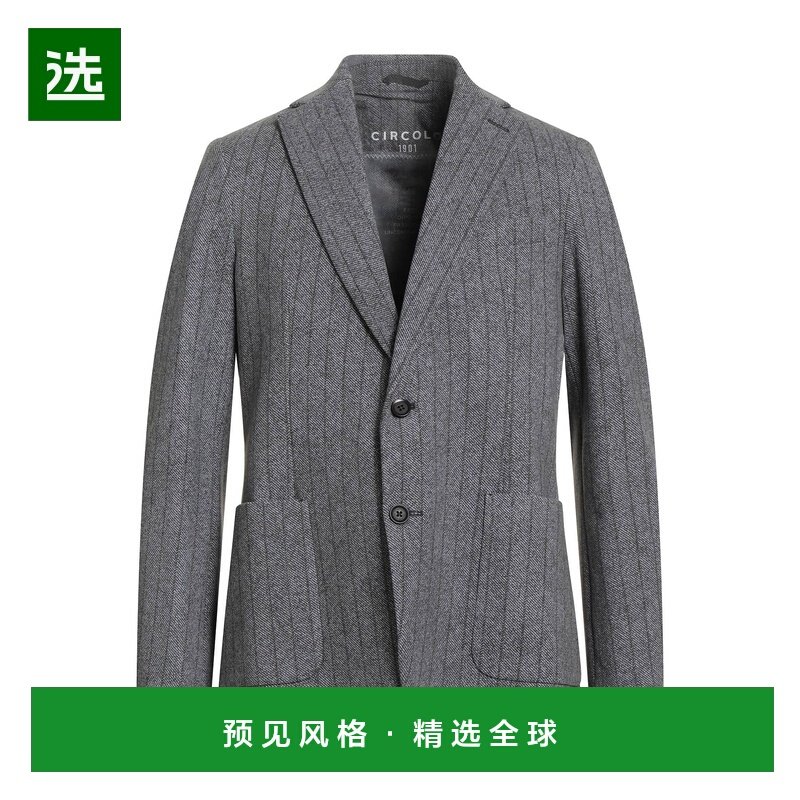 1h可退 香港直邮Circolo 1901 男士 西装外套 blue蓝色 舒适时尚,男装,商务正装西服,淘宝优惠券,粉丝福利购,淘宝优惠卷