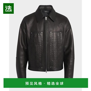 1h可退 【美国直邮】amiri 男士 皮质外套皮衣夹克