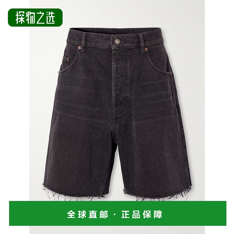 香港直邮Saint Laurent 圣罗兰 女士 牛仔短裤 824078Y07YC