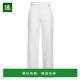 美国直邮 高腰阔腿裤 LIU 1h可退 女士休闲裤 多口袋设计