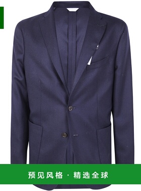 香港直邮BOGLIOLI 男士夹克 N2902EFA00510970790 CO 蓝色 JACKET