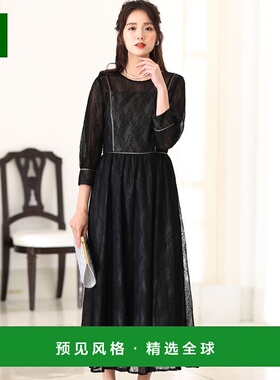 【日本直邮】PourVous　女士　晚礼服时尚高端大牌减龄穿搭高级感