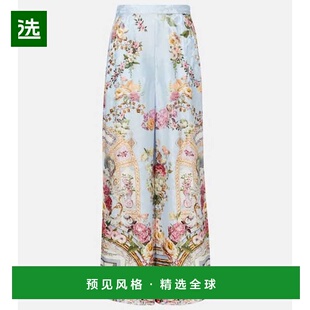 1h可退 香港直邮camilla and marc 女士 Tiled 花朵阔腿裤(Time)