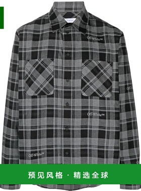 1h可退 欧洲直邮OFF-WHITE 男士衬衫 OMGE030F23FAB0010800