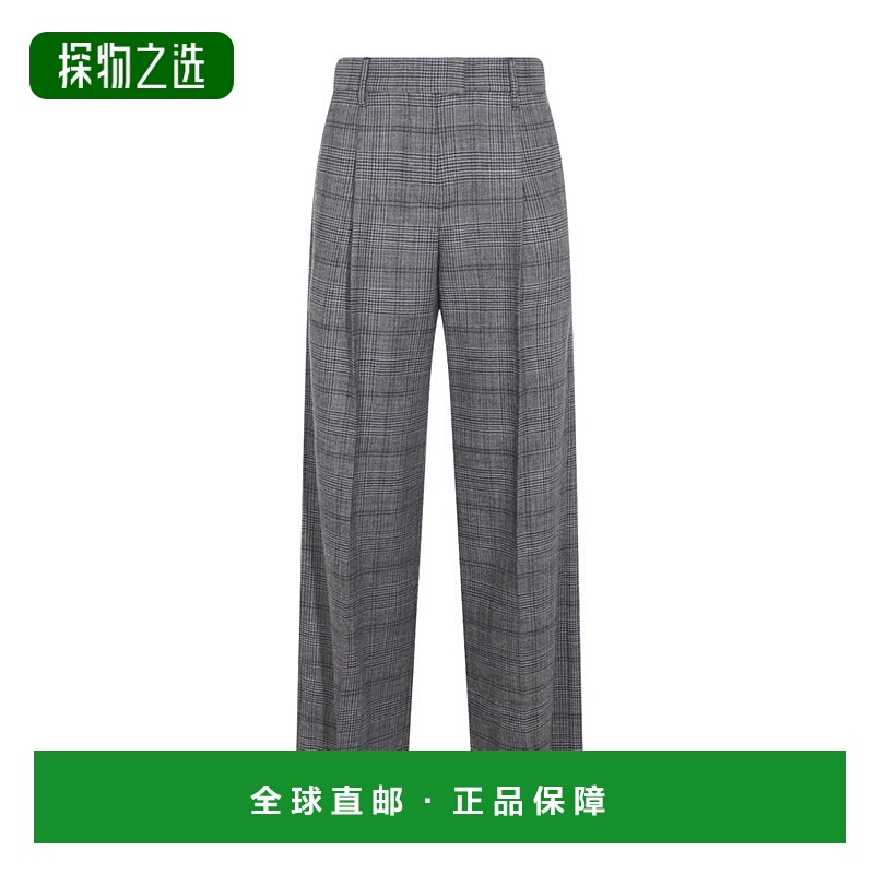 香港直邮Brunello Cucinelli 腰带袢休闲裤 MP522P8884