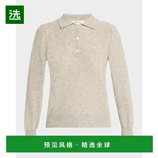 1h可退 【美国直邮】FRAME 羊绒扇贝边马球衫 女装毛衣 保暖时尚
