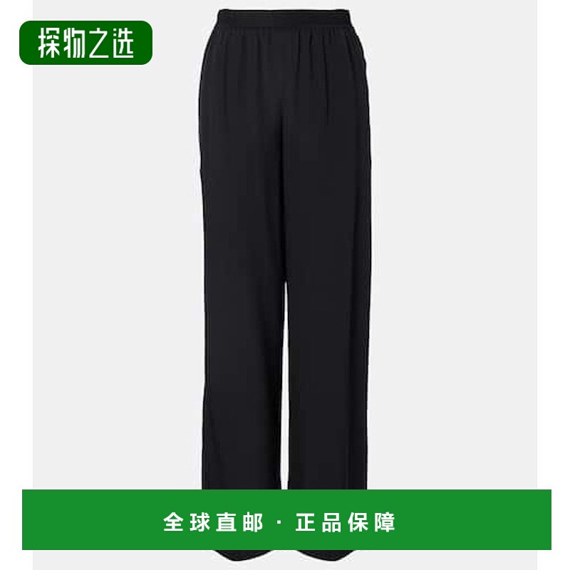 香港直邮JOSEPH 约瑟夫 女士 Hulin crêpe de soie 真丝阔腿裤