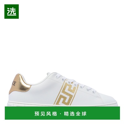 1h可退 欧洲直邮VERSACE 女士运动鞋10135681A100782W110厚底女鞋