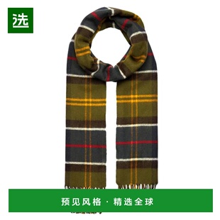 香港直邮Barbour 男士帽子 USC0324TN11 AW2025 绿色 YAXLEY TART