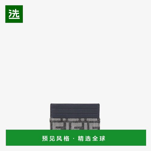 1h可退 欧洲直邮FENDI (2025) Baguette 卡包 - 深蓝色牛仔效果 F