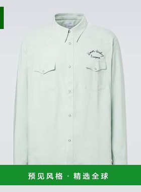 1h可退 香港直邮Visvim 维斯维木 男士 Four Corners 帆布衬衫