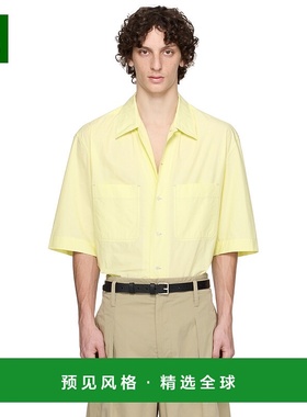 香港直邮Lemaire 男士 黄色 Convertible 衬衫 SH1175LF1364