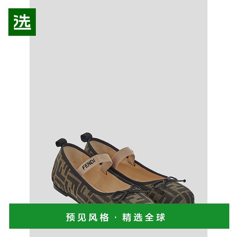 1h可退 欧洲直邮FENDI KIDS 女童休闲鞋JFR376AQ75F1NJB