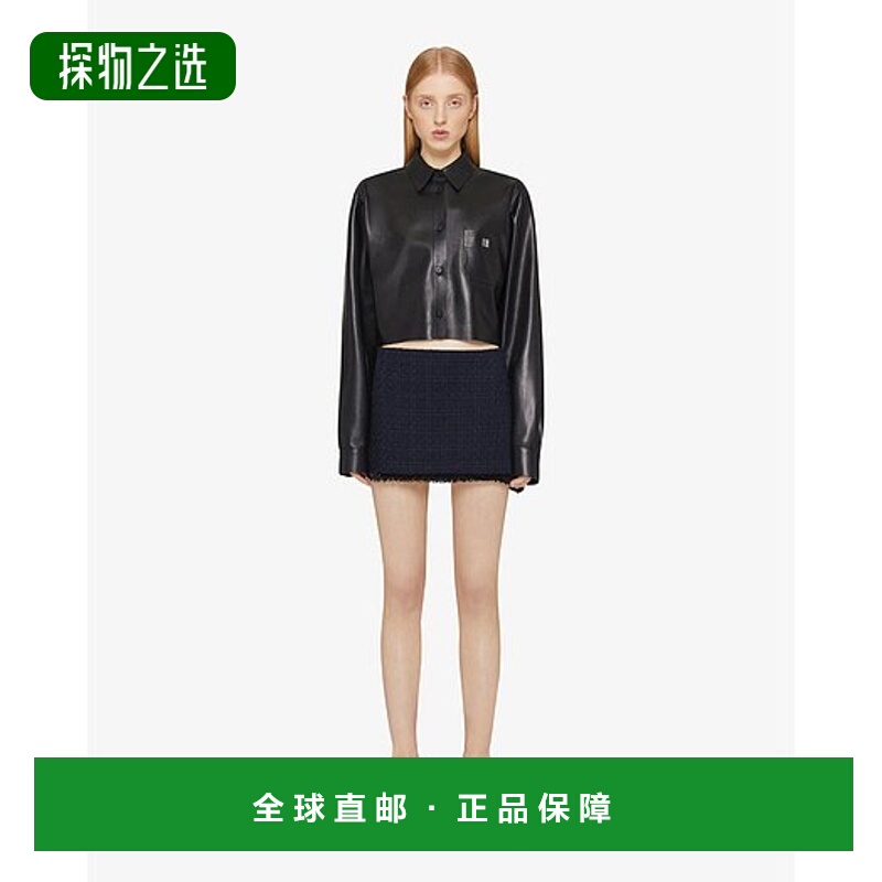 香港直邮Givenchy 4G细节长袖通勤衬衫 BW61AY61G9纪梵希