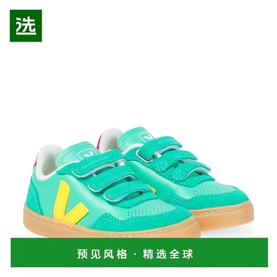 1h可退 香港直邮Veja 男童 x The Campamento V-90 皮质运动鞋童