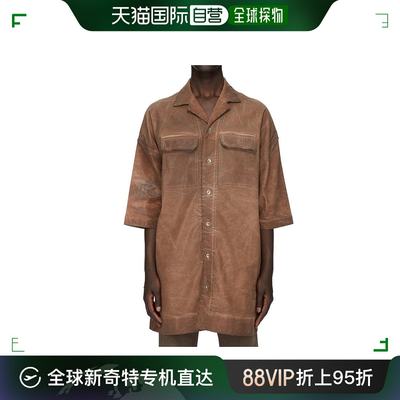 香港直邮Rick Owens Drkshdw 口袋短袖衬衫 DU01D1290SCF