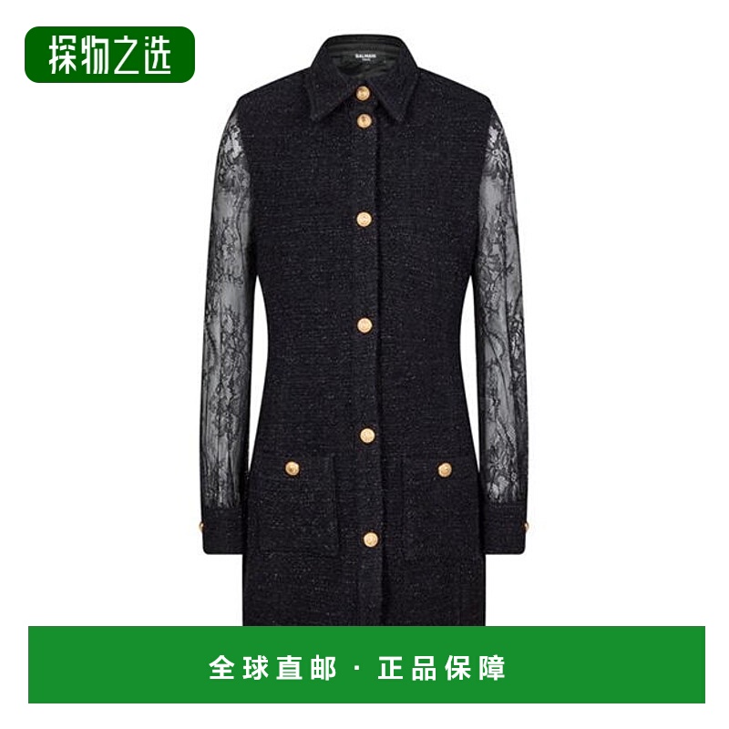 香港直邮Balmain 巴尔曼 女童 Juniors 徽标连衣裙童装