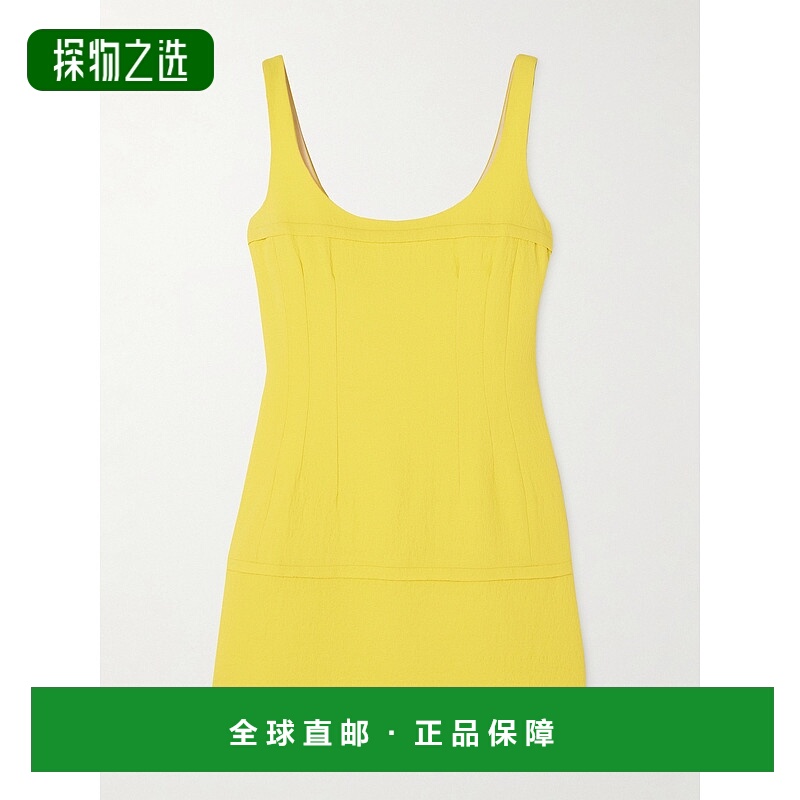 1h可退 香港直邮EMILIA WICKSTEAD 女士 Beata hammered-crepe 迷