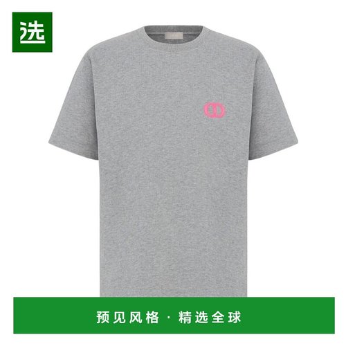 香港直邮Dior CD图标T恤 943J605F0554
