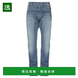 1h可退 【美国直邮】Replay 男装休闲裤 直筒牛仔裤 中腰褪色设计