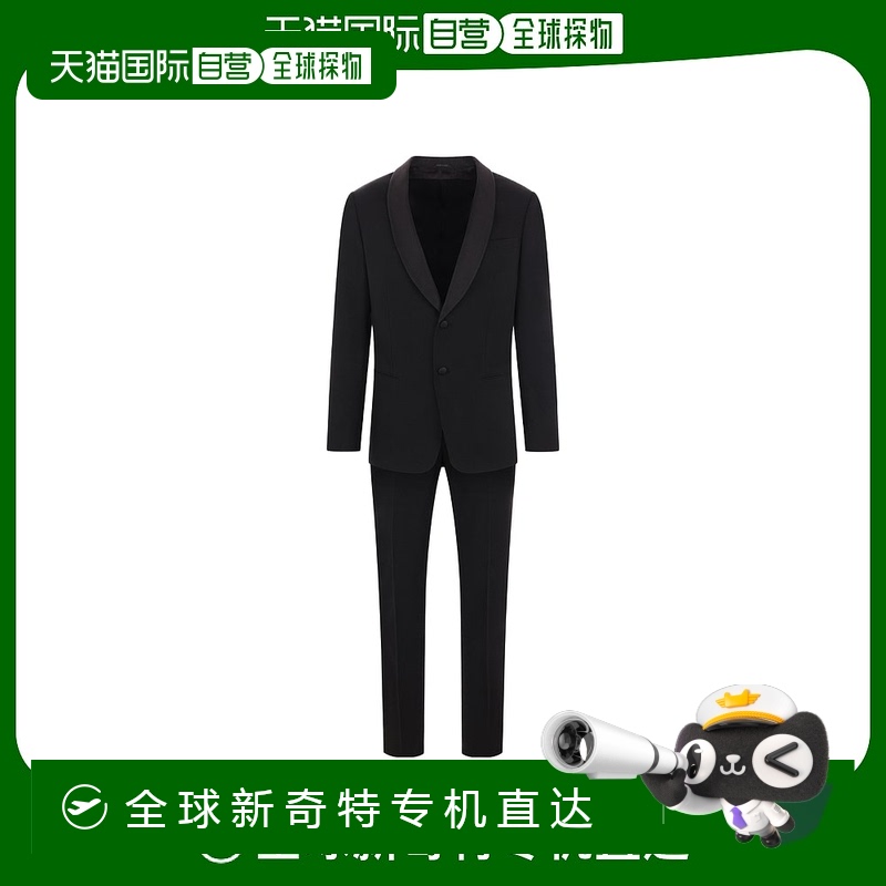 香港直邮Giorgio Armani 长袖西装外套和裤子套装 G