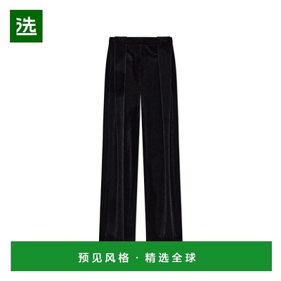 BALMAIN 女士休闲裤 DF0PQ312JG500PA阔腿裤直筒裤