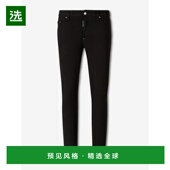 香港直邮DSQUARED2 SS2026 S74LB1930S39781BLACK900 男士 牛仔裤