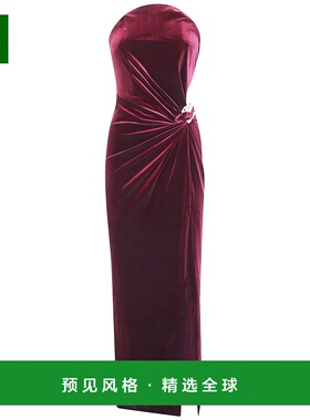 香港直邮SELF-PORTRAIT 女士连衣裙 AW25128XBURGUNDY AW2025