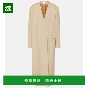 1h可退 香港直邮TOVE 女士 Allegra 棉混纺大衣 beige米色 舒适时