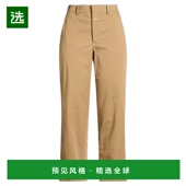 舒适时尚 1h可退 休闲长裤 brown棕色 香港直邮Closed 女士