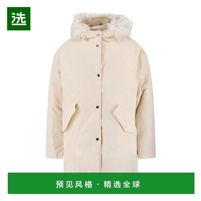 香港直邮Jil Sander 人造毛皮派克羽绒大衣 J02AF0132-J70192鹅绒