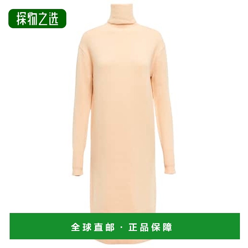 香港直邮JOSEPH 约瑟夫 女士 高领针织连衣裙 pink粉色 舒适时尚