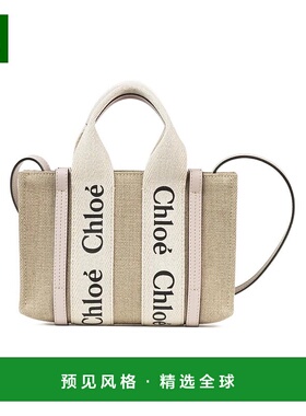 香港直邮Chloe 迷你 woody 托特单肩包 C22AP237I26托特包手提包