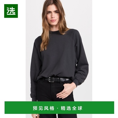 1h可退 香港直邮mother denim 女士 Biggie Concert 卫衣