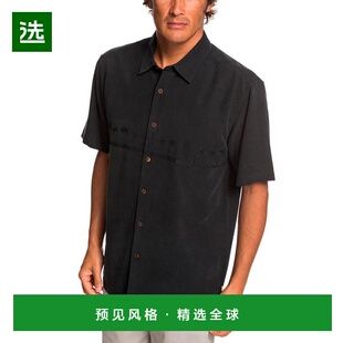 1h可退 【美国直邮】Quiksilver 男士衬衫直筒型时尚舒适 百搭休