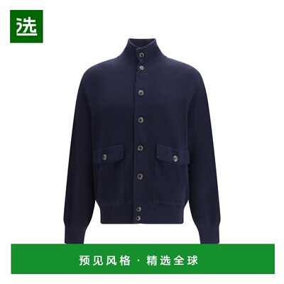 1h可退 香港直邮VALSTAR 男士 棉质毛衣 407AM010 blue蓝色 舒适